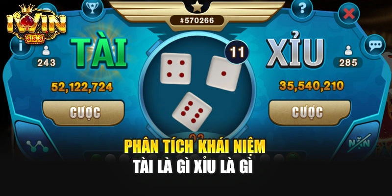 Phân tích khái niệm tài là gì xỉu là gì 